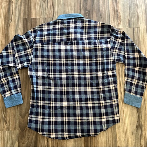 White Mountain Traders Blue White Plaid Flannel Shirt Medium NWT NOS
100% cotton - Picture 5 of 5